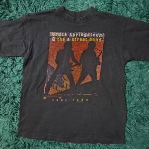 Vintage 1999 Bruce Springsteen E Street Band Tour Tee All Sport XL USA